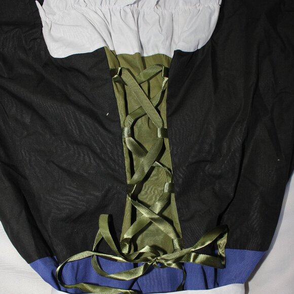 Kancy Kole Size 2XL Halloween Costume Dirndl Dress Oktoberfest W/Headband - Picture 10 of 16